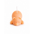 Lying Down Bear Decorative Candle