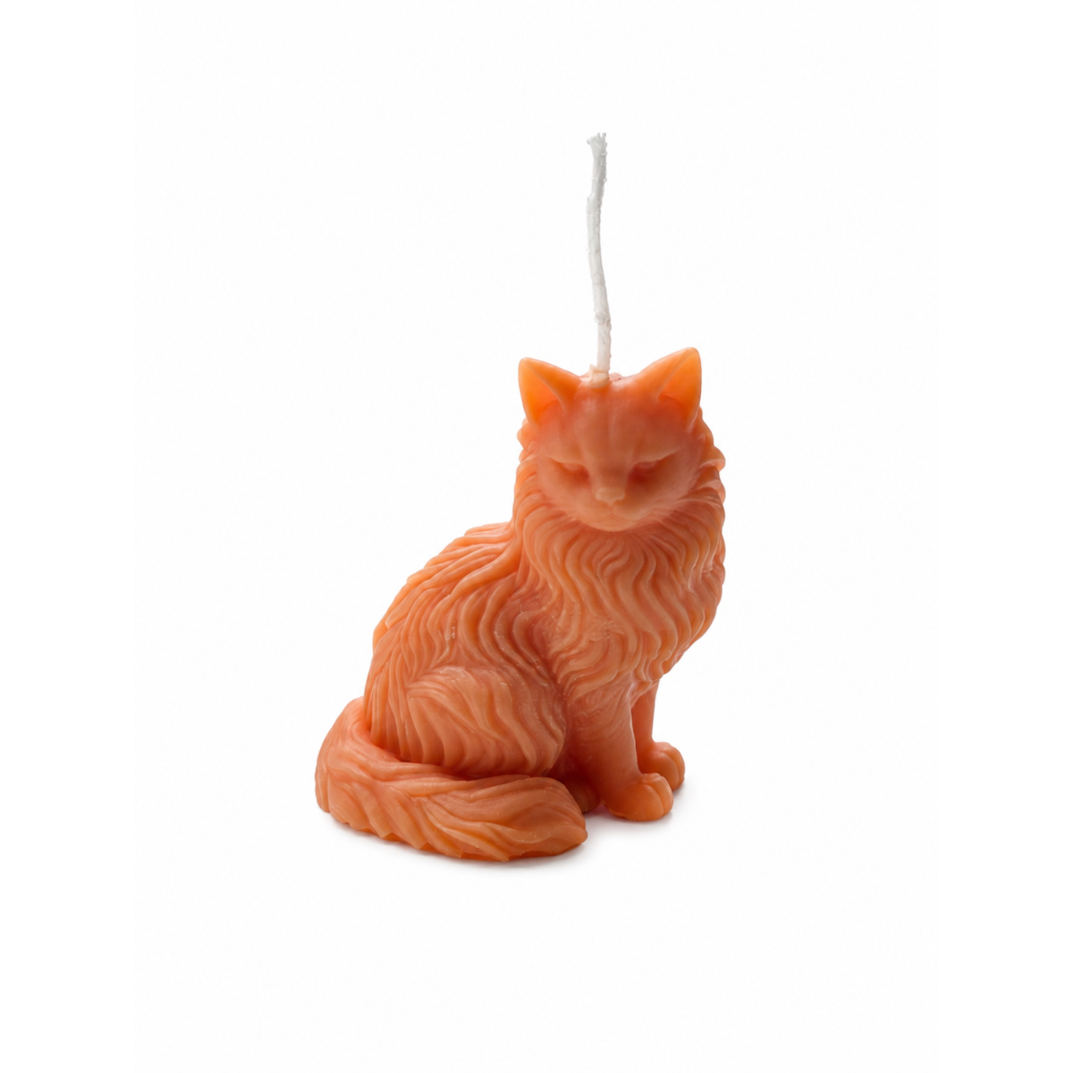 Fluffy Cat Decorative Candle